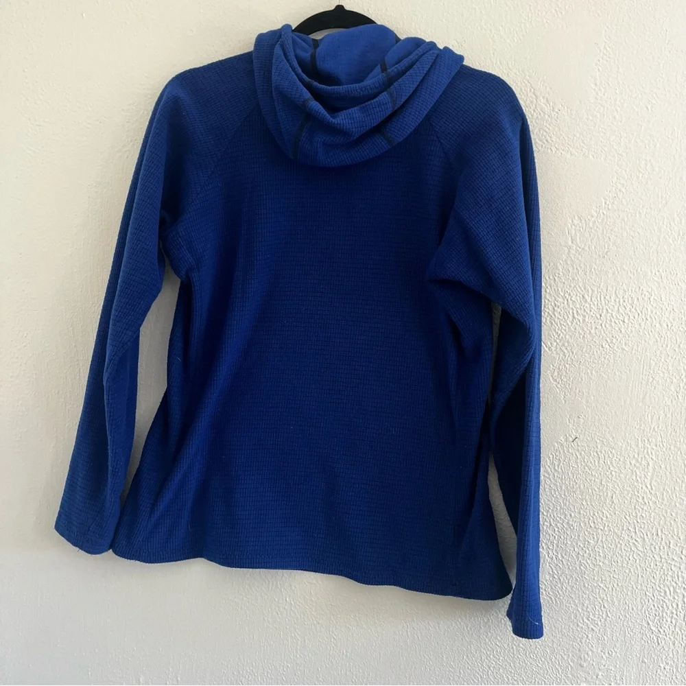 Melanzana Micro Grid Hoodie – 
Blue medium Women’s - Picture 4 of 7